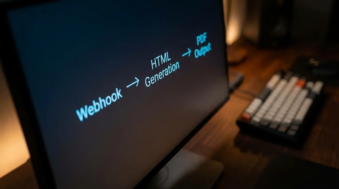 تبدیل فایل HTML به PDF: راهنمای اتوماسیون ۱۴۰۴