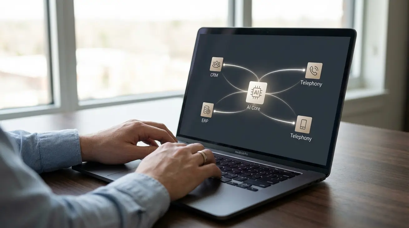 یکپارچه‌سازی AI با CRM و ERP