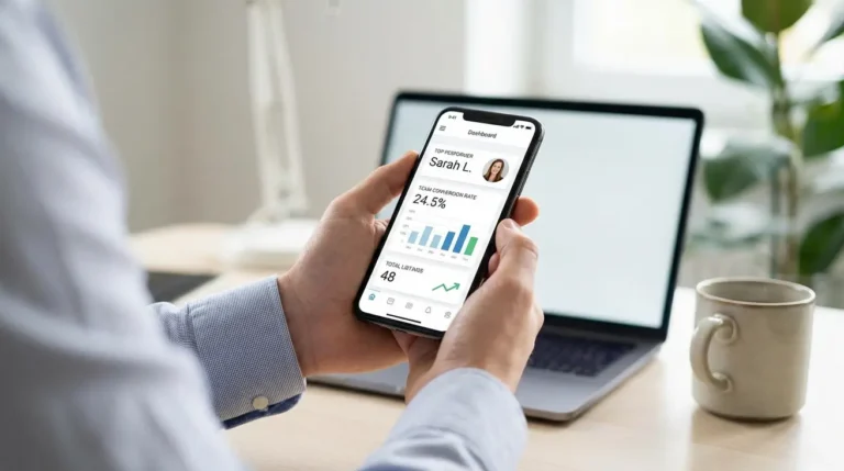 داشبورد مدیریتی KPI املاک