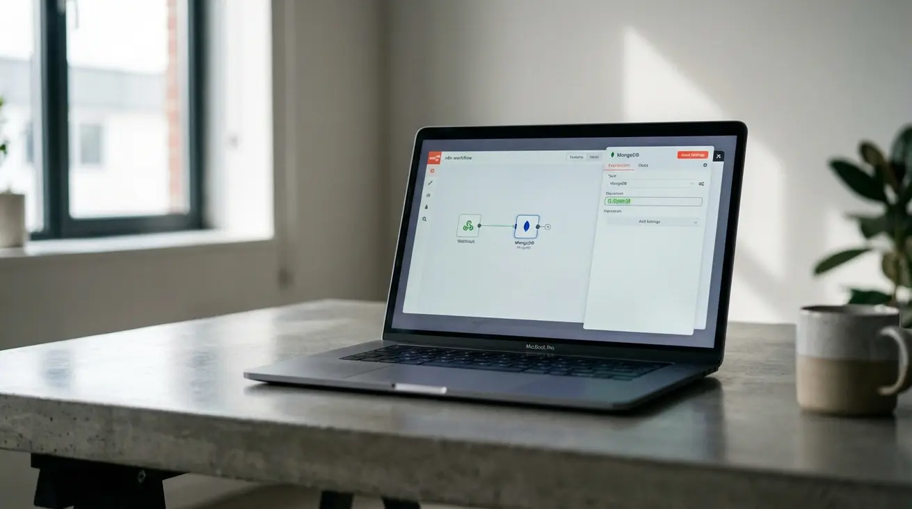 ذخیره وب‌هوک در MongoDB با n8n