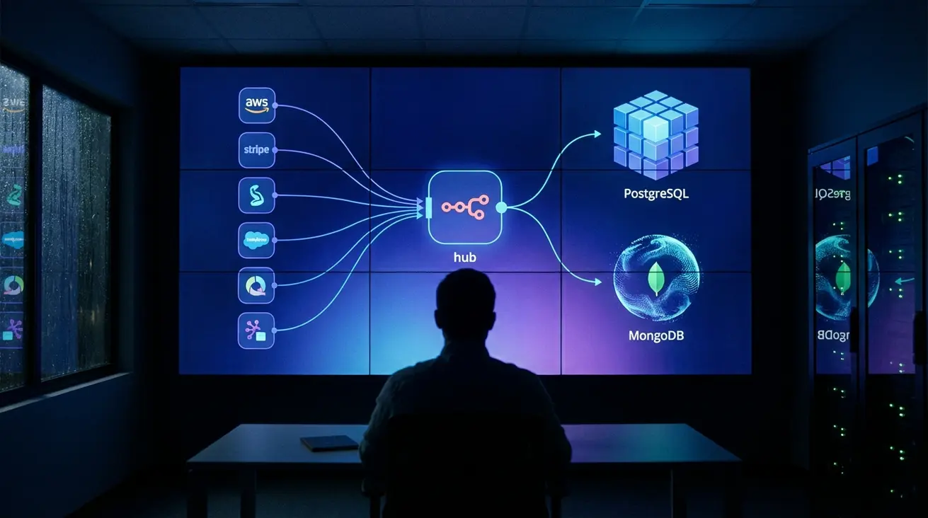 اتوماسیون n8n با دیتابیس PostgreSQL